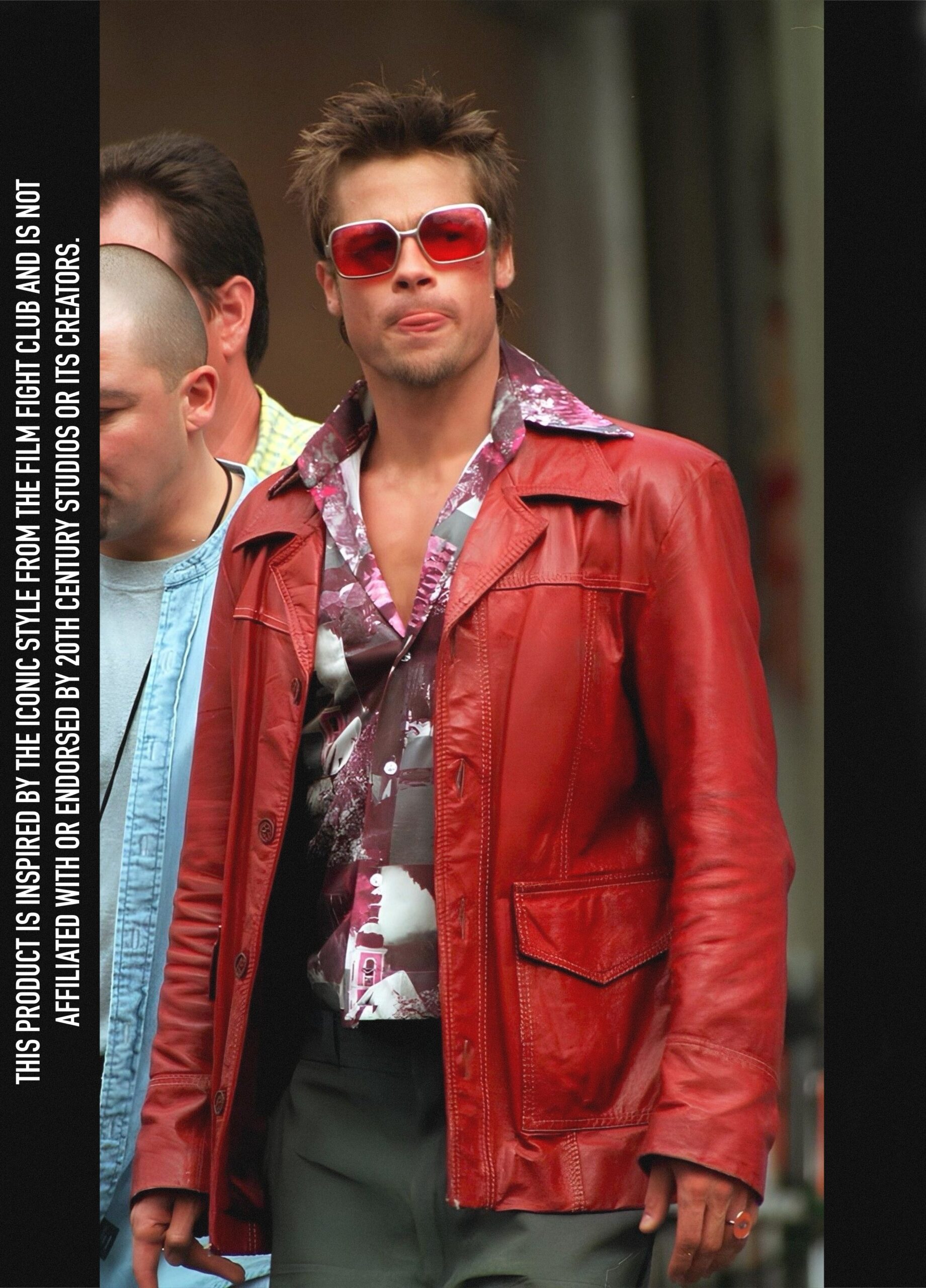 Fight Club '97 – Vintage Red Jacket - Image 4