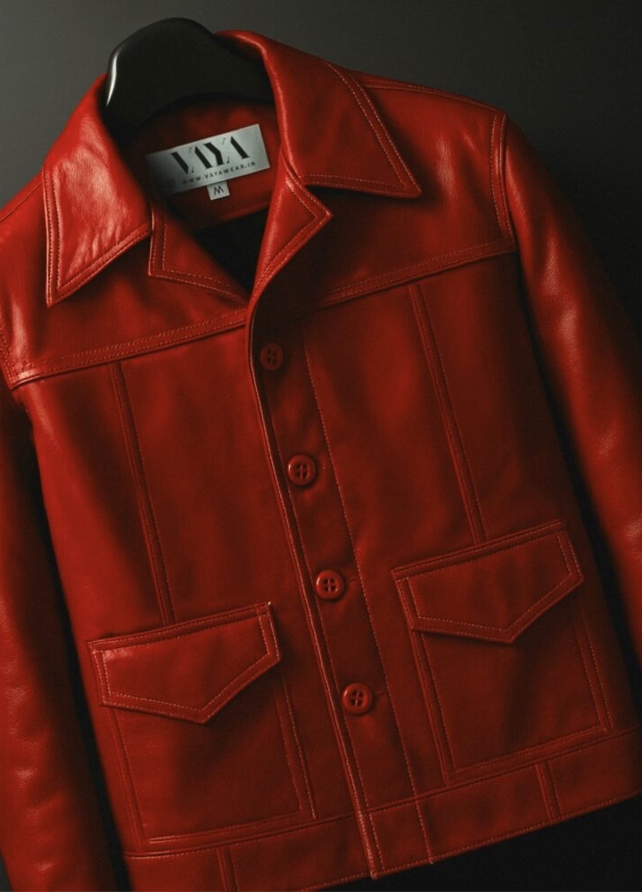 Fight Club '97 – Vintage Red Jacket - Image 3